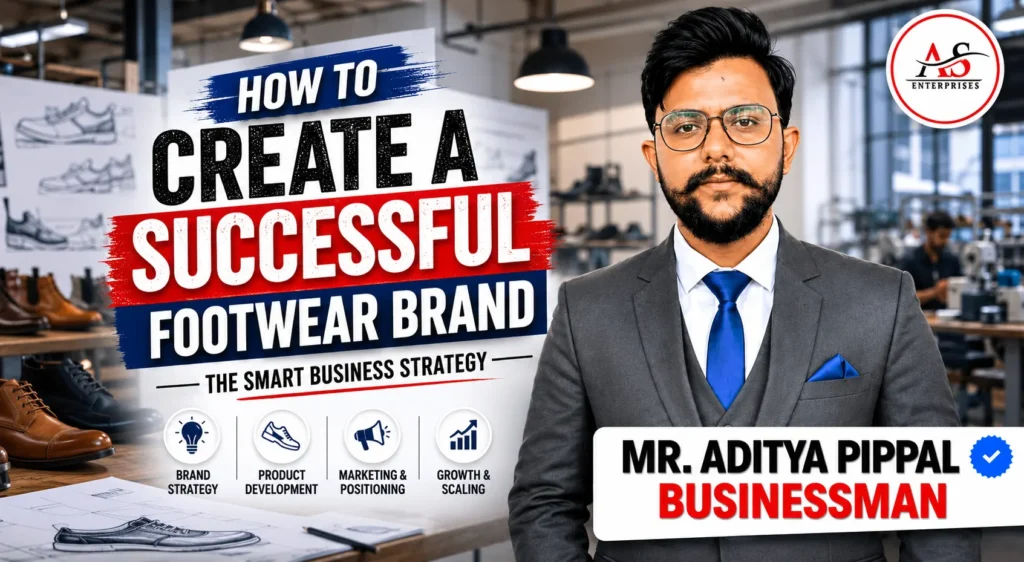 How to Create a Successful Footwear Brand – The Smart Business Strategy by Aditya Pippal