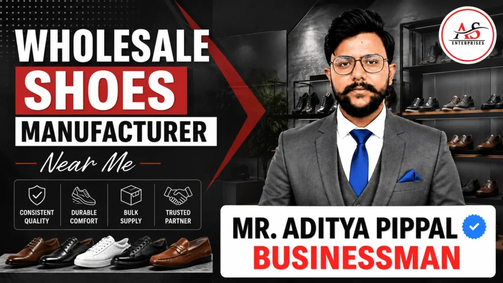 Wholesale Shoes Manufacturer Near Me | AS Enterprises