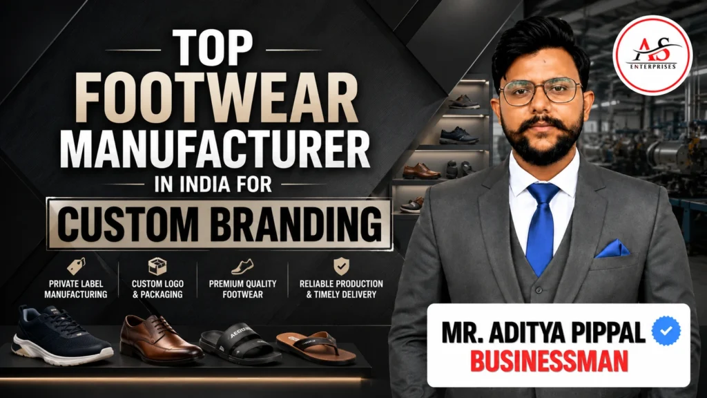 Top Footwear Manufacturer in India for Custom Branding